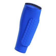 Shin Guards Sleeves Calf Protective Sleeve with Padding for Men Women, Adjustable Shin Defender Pad for Sports