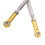 2Pcs Steering Rear Suspension Arm Tie Rod Steering 13