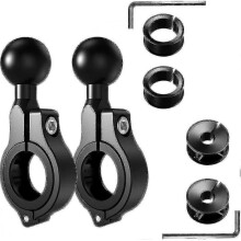 Ram Mount Motorcycle Ball Phone Holder Scooter for Ps Motorcycle Tomtom Bike Accessory Motorcycle Phone Holder Rearview Mirror Ball Mount Holder Base