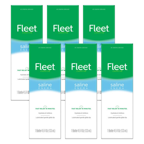 Fleet lavement saline pr   t     l'emploi - 4,5 oz (6 pack)
