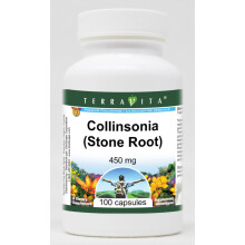 Collinsonia (Korzeń Kamienia) - 450 mg (100 Kapsułek, ZIN: 510769)