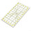 Two Tone Acrylic Patchwork Ruler for Quilting, 12-inch Size, Durable Material for Sewing Techniques 1