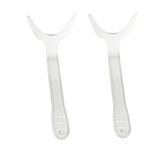 Dental Photography Retractors 2 Pcs Clear Orthodontic Lip Retractor Large Size for Dental Imaging and Treatment