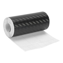 Carbon Fiber Detailing Tape - Adhesive Twill Weave Wrap Film for Car Door Edge Protection and Bumper Guard