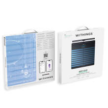 Withings Body Scales Black, Digital Scale With Weight And Body Fat Measurement