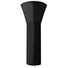 Waterproof Patio Heater Cover 221x85x48cm Heavy Duty All-Purpose Outdoor Furniture Protector With Zipper