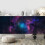 SIGNFORD Mural Galaxy Adesivo de parede removvel para quarto e sala de estar - 66 x 96 polegadas 4