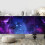SIGNFORD Mural Galaxy Adesivo de parede removvel para quarto e sala de estar - 66 x 96 polegadas 4