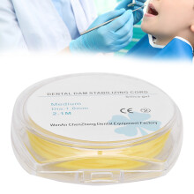 Dental Gummi-Schutzgummis Stabilisierungskordeln Mittlere Keile Klemmen Blätter