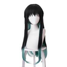 (S, Wig) Cosplay Wig Men Costume Demon Slayer Outfits For Adult Male Women Halloween Carnival Suit - DSW