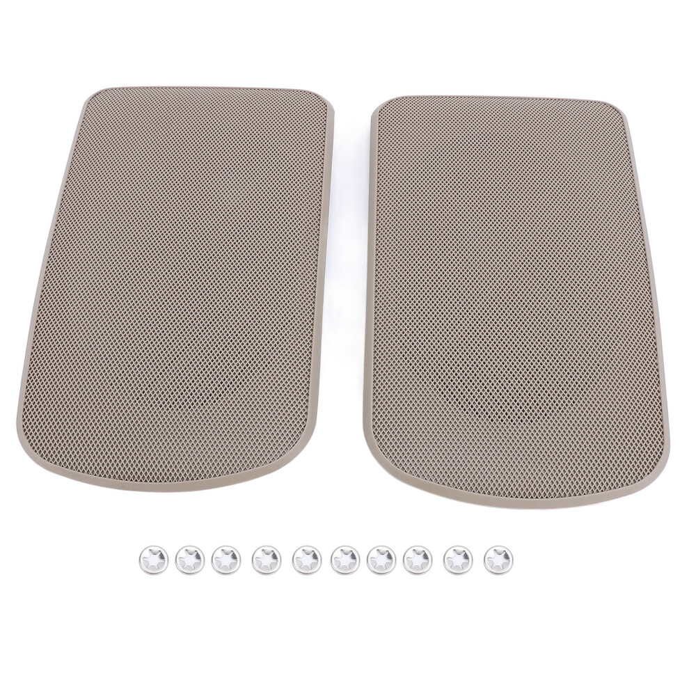 2Pcs Rear Speaker Grille Cover 04007521Aae0 Car Beige 8320539794730