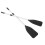 1 Pair/set 132cm Detachable Boat Oars Thickened 9