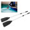 1 Pair/set 132cm Detachable Boat Oars Thickened 11