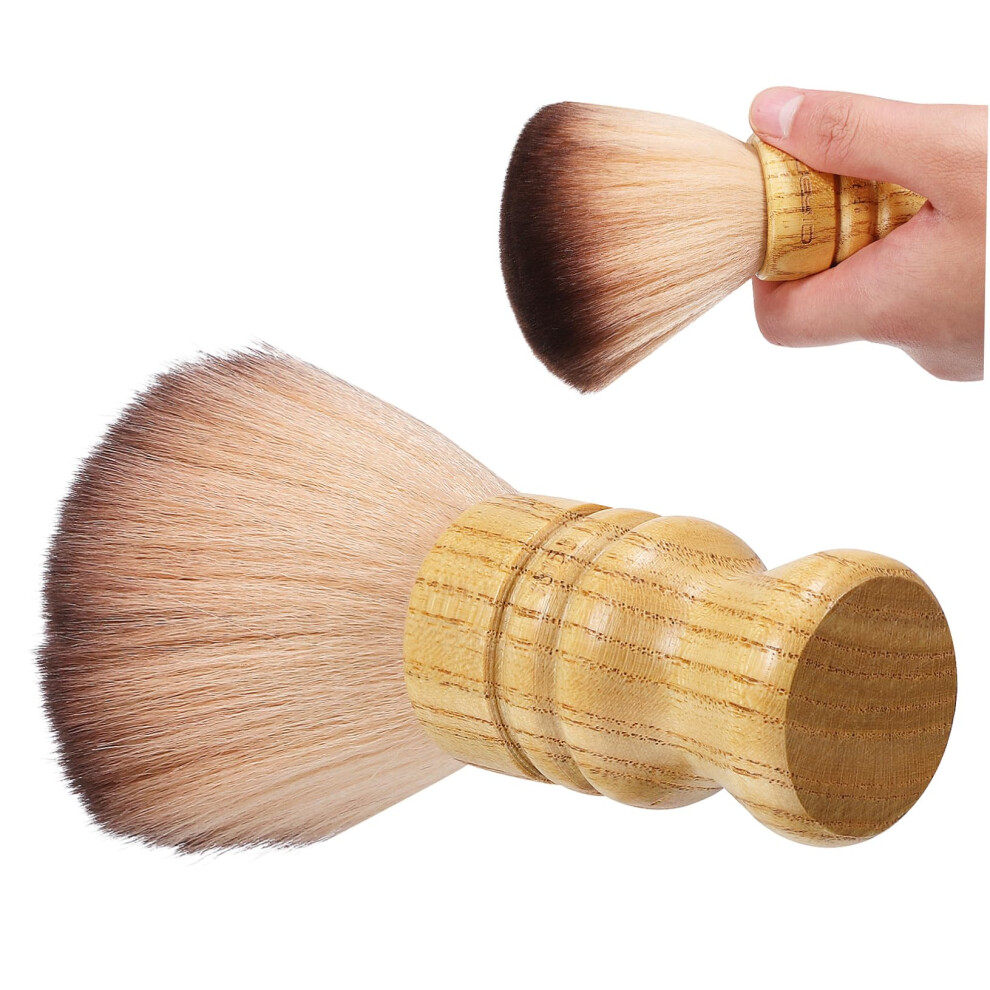 Professional Barber Neck Duster Brush 1-Piece Soft Bristles for Hair Cutting Salon Essential Tool for Barbers