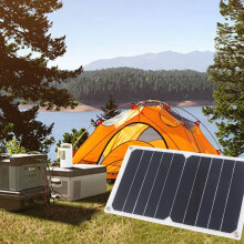 Hochleistungsfähiges tragbares Solarmodul 10W für Outdoor-Reisen & Camping