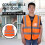 Multicolor Reflective Vest Safety Security 3