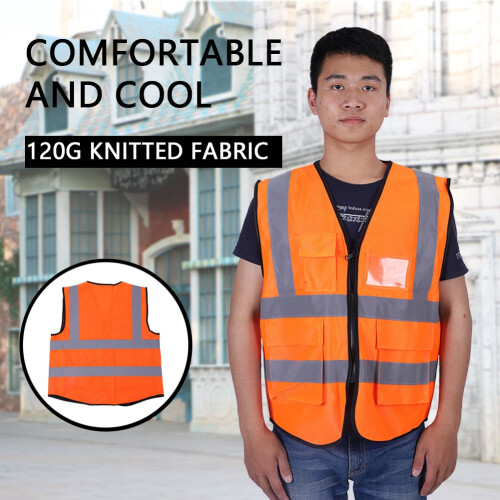 Multicolor Reflective Vest Safety Security 2