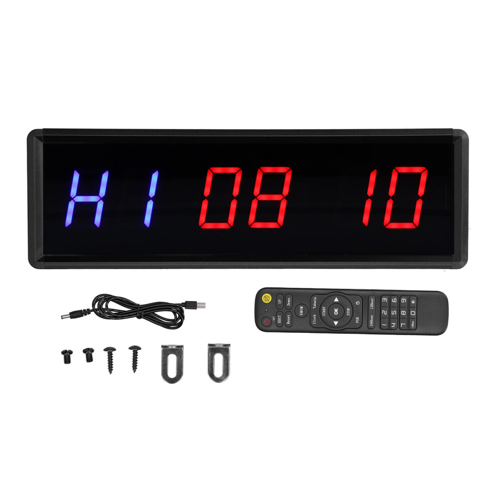 LED Interval Timer Gym Workout Count Down/Up Clock