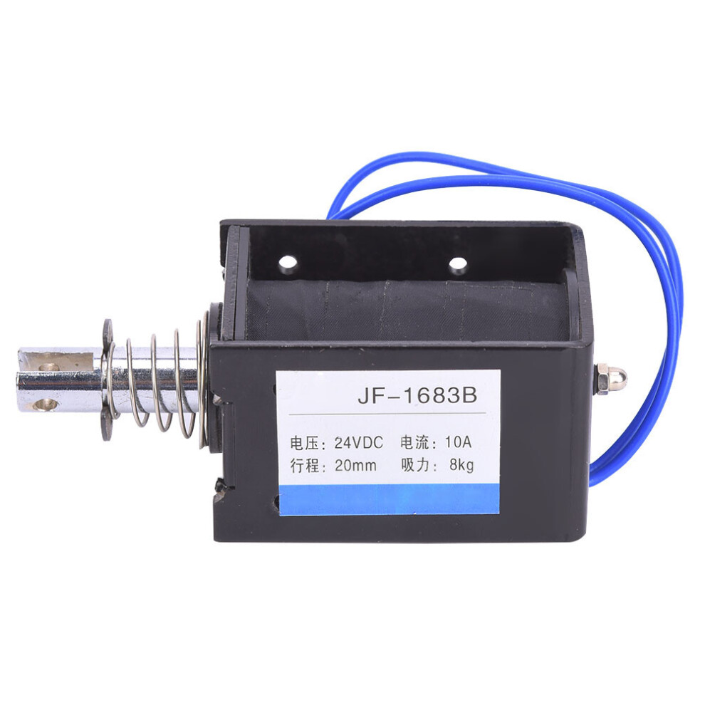 JF-1683B Push Pull Type DC Solenoid Electromagnet