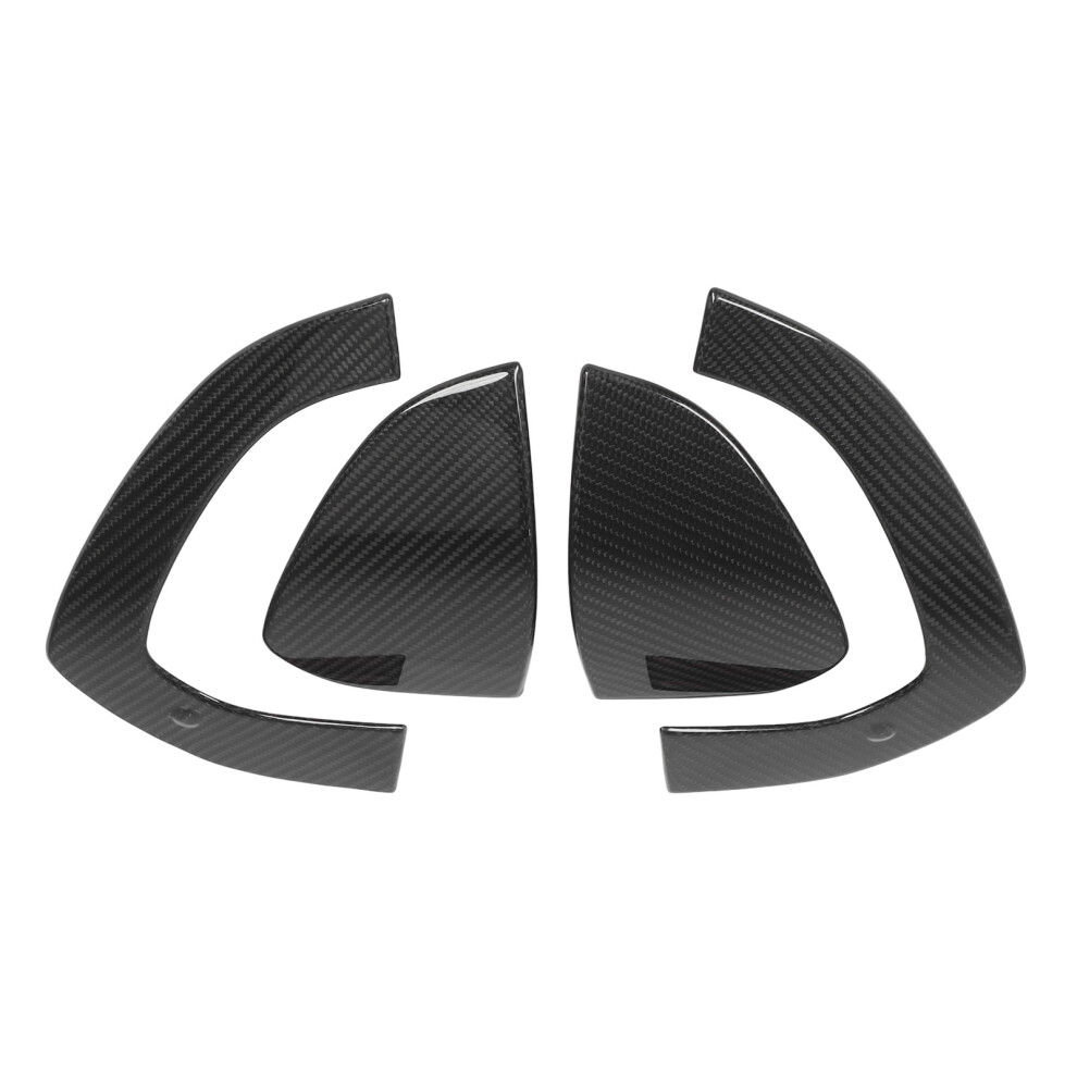 4Pcs Exterior Door Handle Cover Carbon Fiber Outer 8320539796284