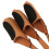 Bogenschießen Bogenhandschuh mit Drei-Finger-Schutz in Braun 10