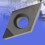 DCGT11T304 PCD Diamond Blade Insert CNC Lathe 5