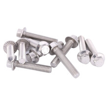 10pcs M8 Stainless Steel SS304 Hex Drive Flange