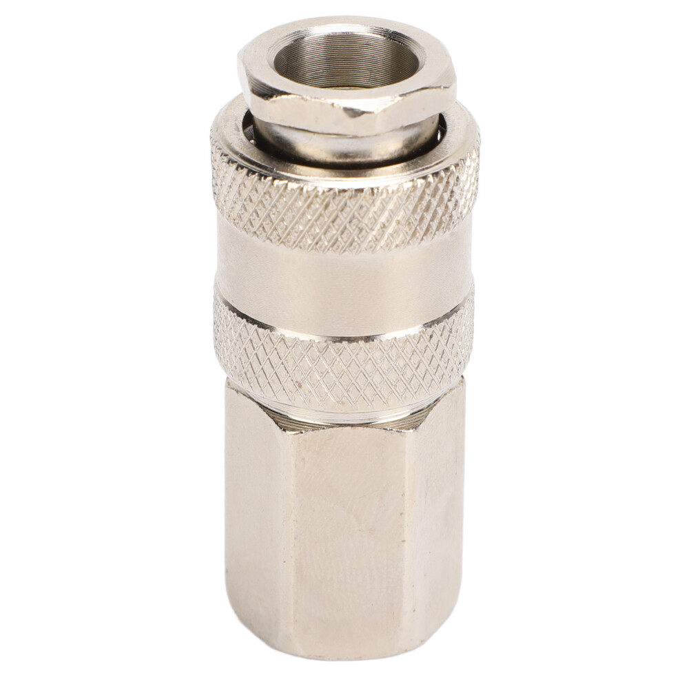 1/4In Female Npt Coupler Steel M Style Universal 8320539797625