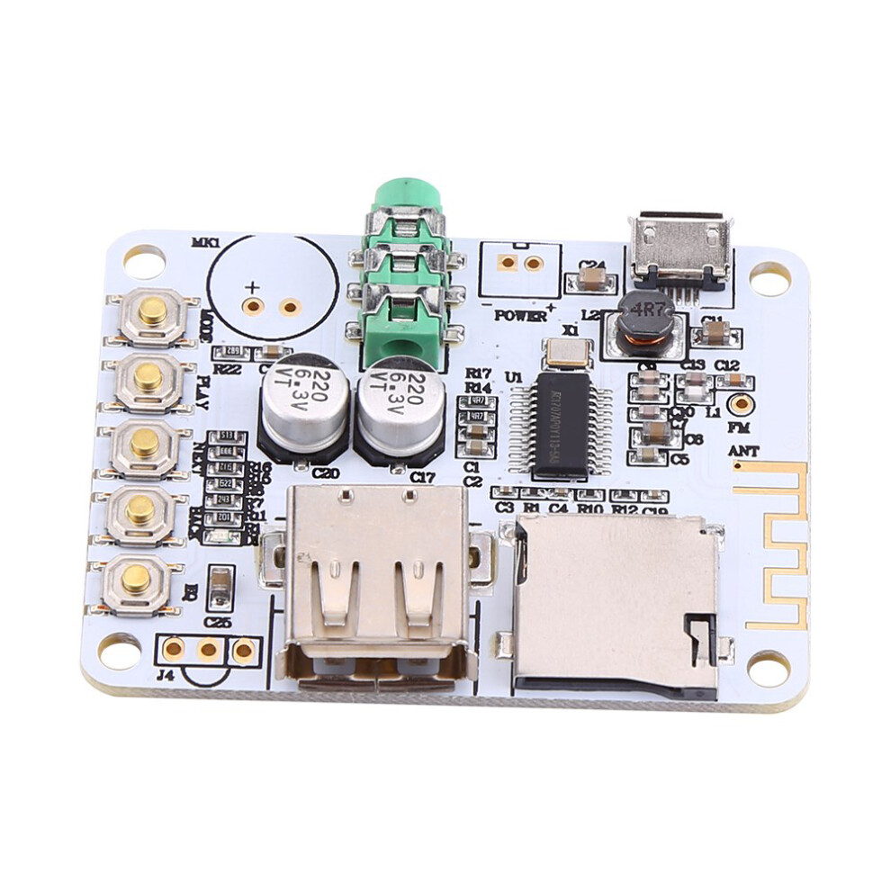 New Bluetooth Audio Receiver Microphone Amplifier