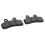 1 Pair Disc Brake Caliper Pad Semimetal Disc Brake 2