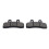 1 Pair Disc Brake Caliper Pad Semimetal Disc Brake 4