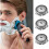 3PCS Replacement Shavers-Blade Replacement Compatible with Philips No-relco R-azor HQ8 Dual-Precisions 4