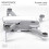 Pele Wrapgrade compatvel com DJI Mavic Mini | Cor de destaque (branco de corrida) 5