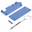 UltraThin Aluminum Alloy Case for Raspberry Pi Zero W Dustproof Blue Shell 8