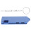UltraThin Aluminum Alloy Case for Raspberry Pi Zero W Dustproof Blue Shell 12