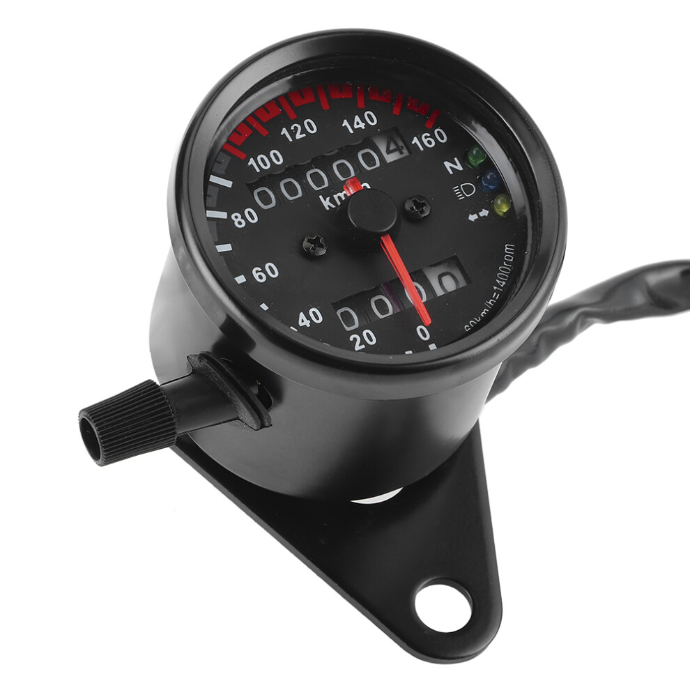 12V Retro Motorcycle Speedometer Tachometer Gauge, High Accuracy 8121346288852