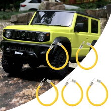 5 Stück Gelbes 10 cm RC-Gepäckseil passend für SCX10 D90 TRX4