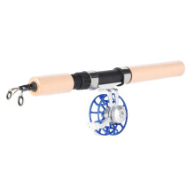 26in Telescopic Fishing Rod with Reel Set Portable