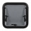 18x18in RV Exit Window Double Layered Rounded Push 5