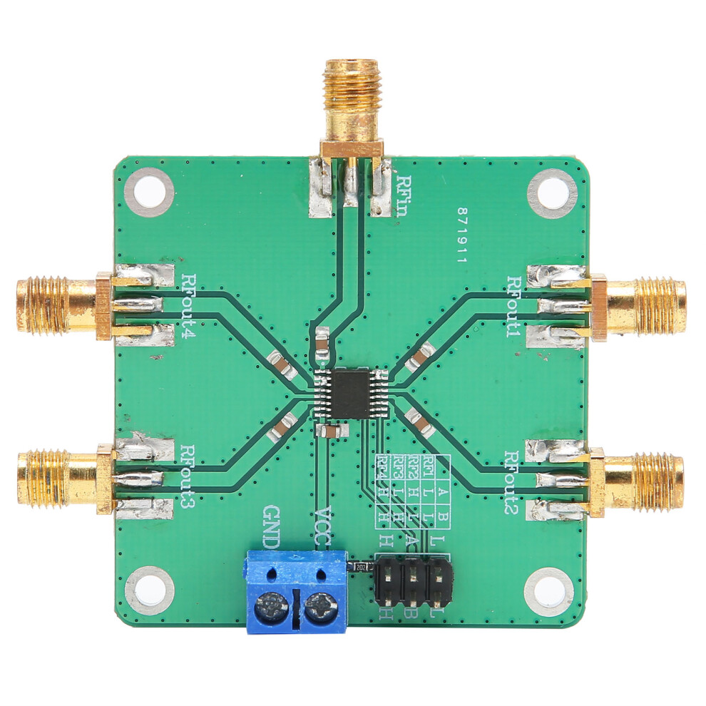 Switch Module Single Pole 4 Throw RF Industrial