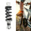 Bicycle Shock Absorbers 150mm 750LBS Shock 11
