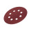 125mm Polishig Discs Red Sanding Discs 8 Hole Grit 5