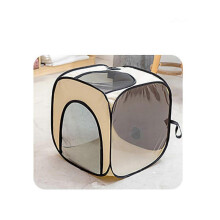 Pet Drying Box Portable Hands Free Efficient Drying Puppy Dryer Cage with PVC Net for Pets Cats Dogs