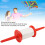 Durable Red 150M Kite String Spool with Fly Tool Control for Outdoor Beach Fun 6