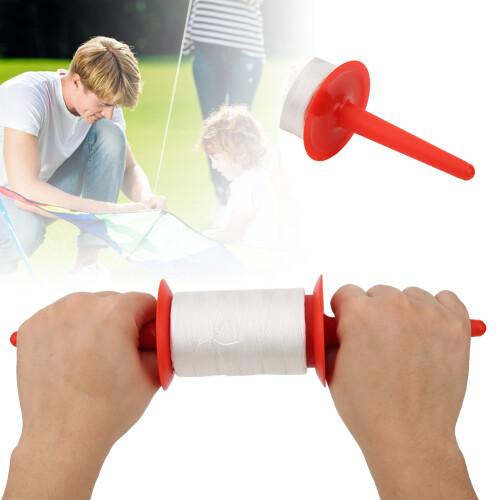 Durable Red 150M Kite String Spool with Fly Tool Control for Outdoor Beach Fun 2
