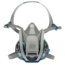 3M Rugged Comfort Quick Latch Half Facepiece Reusable Respirator 6503Q