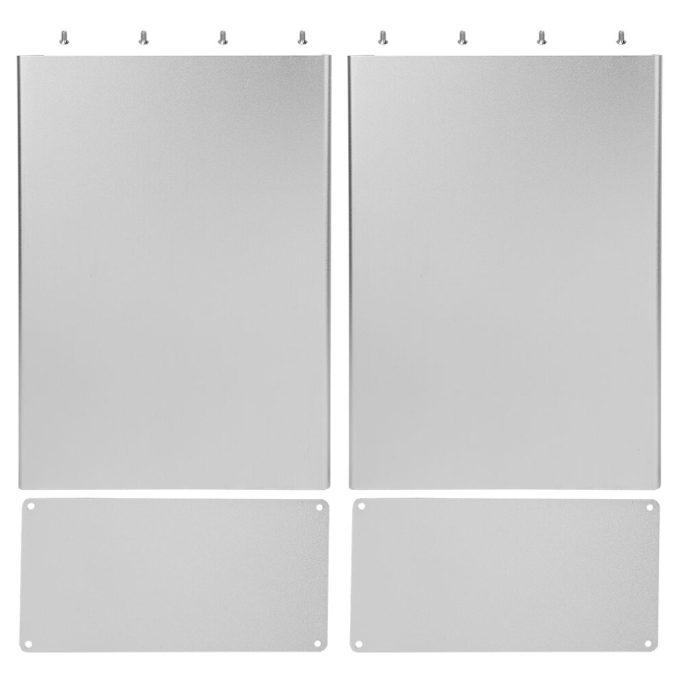 Aluminum Project Box Matte Silver Enclosure Case