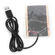 USB Heating Film Carbon Fiber Bending Resistant Heater Suitable for Reptiles Gloves