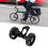 Bicycle Mudguard Easywheel Mudguard Rollers Wheels 12