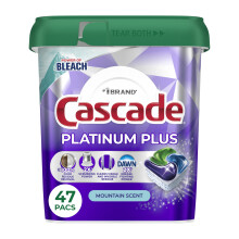 Cascade Platinum Plus Geschirrsp lmittel-Pods, Geschirrsp lmittel, Seifenberg, 47 St ck